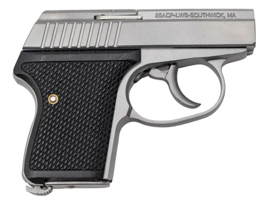 SEECAMP LWS-25 25 ACP 2IN BARREL MATTE SS  BLACK GRIPS  LWS-25-MATTE