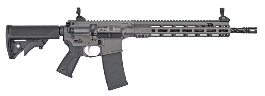 LWRC ICMKII 5.56 16IN BARREL 30RD TUNGSTEN GREY  ICMKIIR5TG16CAC