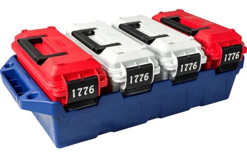 MTM 30 CALIBER 4 CAN AMMO - CRATE AMERICA 250 EDITION