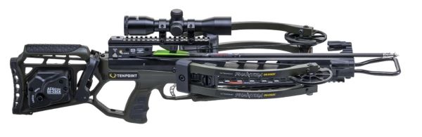 TENPOINT XBOW PHANTOM ACUDRAW - DECOCK 400FPS PRO-VIEW MOSS