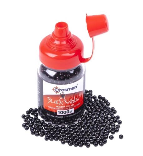 CROSMAN BLACK WIDOW BB'S 4.5MM - 1000CT