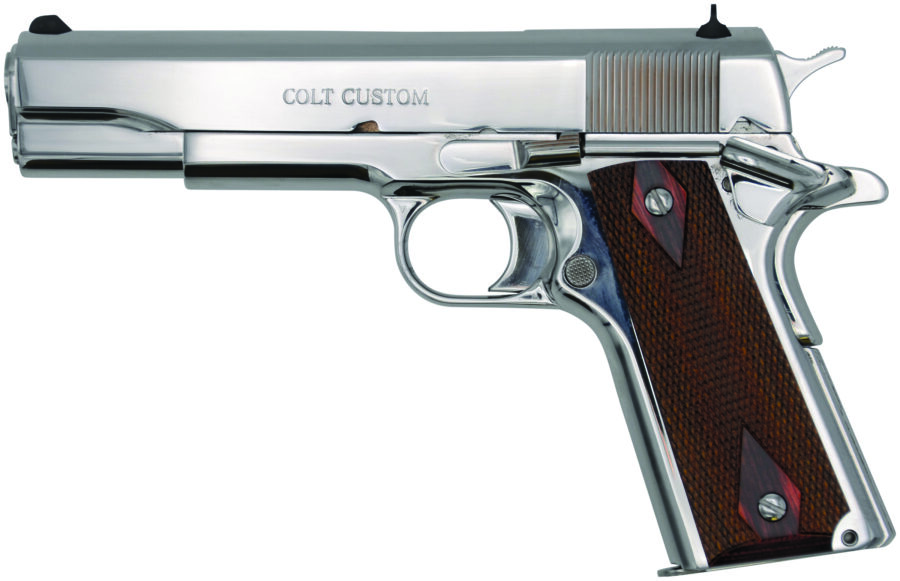 CLT 1911 GOVT 45ACP 5 BRIGHT SS BLEM
