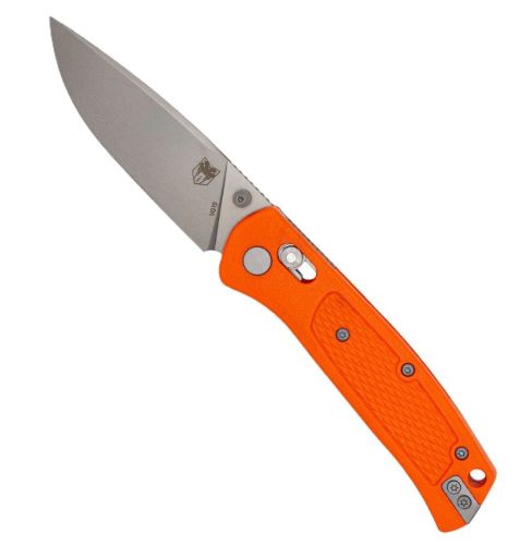 COBRATEC EDC SCOUT BAR LOCK - 3.12" ORANGE STAINLESS STEEL