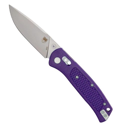 COBRATEC EDC SCOUT BAR LOCK - 3.12" PURPLE STAINLESS STEEL