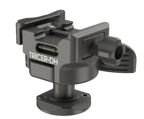 TRICER DH STAINLESS STEEL - SHOOTING HEAD 3/8"-16 MOUNT