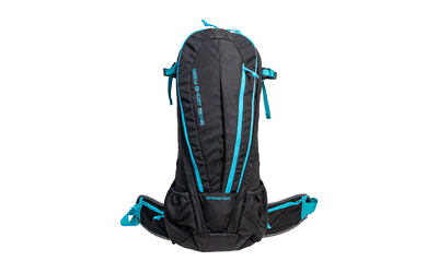 GGG APPARITION SOLID BLK W/CYAN ZIPS