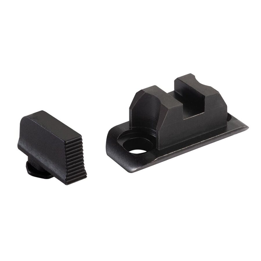 Ameriglo Optic Compatible Sight Set for Glock 43X/48 A-Cut Black Front and Back