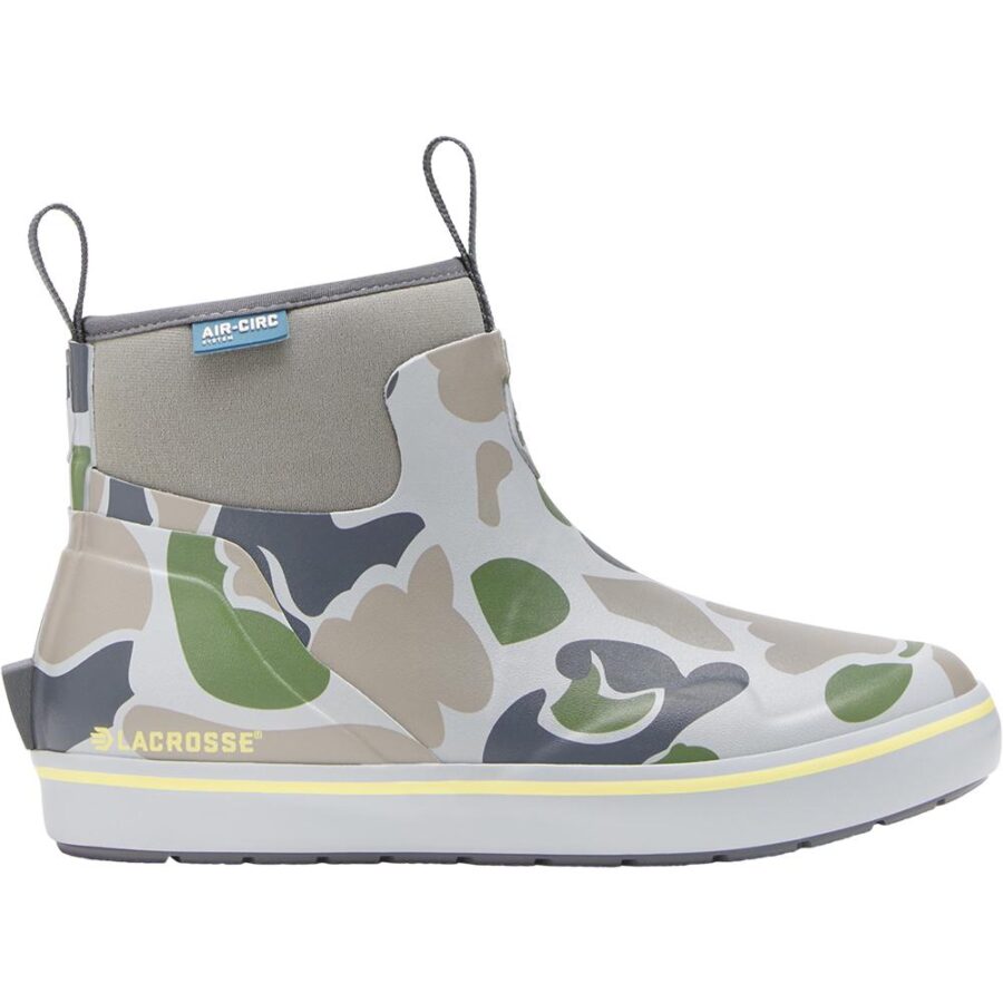 LaCrosse Alpha Deck Boot 6'' Seagrass Duck Camo Women's  Size 10M