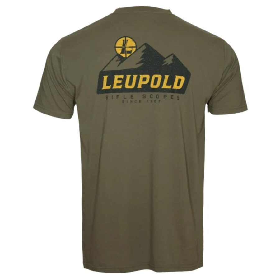 Leupold Mtn Range Short Sleeve Shirt Light Olive S