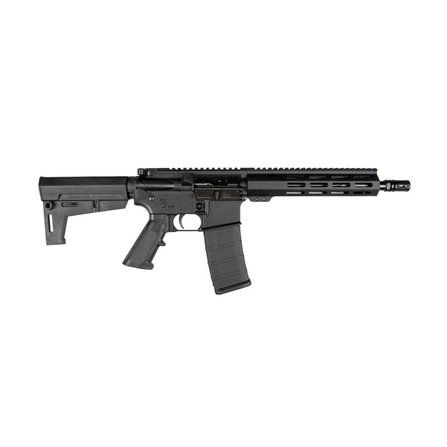 One Horse OH-15 Complete AR-15 Pistol 5.56mm 30rd Magazine 10.5" Barrel 9.25" M-LOK Handguard KAK Brace