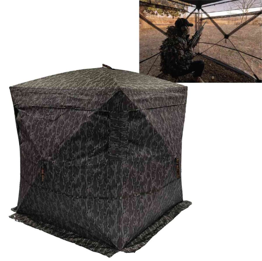Rhino R-180 See Through Ground Blind Mossy Oak Bottomland