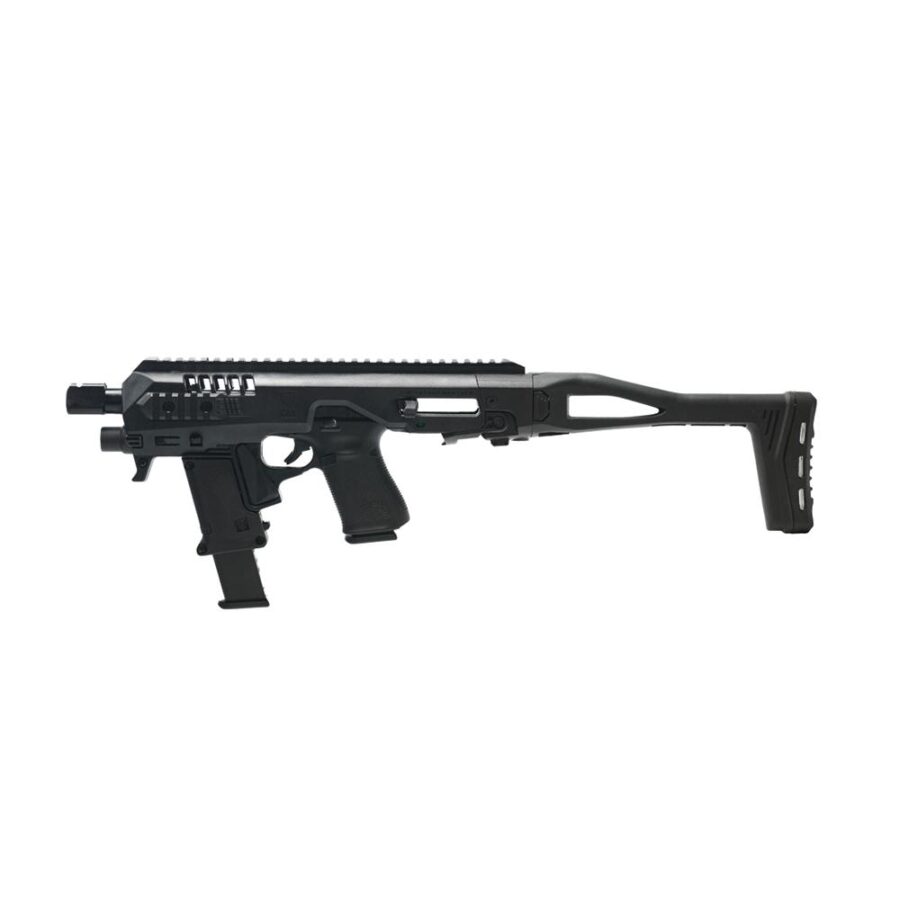 Roni Corporation Micro Roni Gen 4X Stock for Glock 17/19/19X/22/23/25/31/32/45 Black