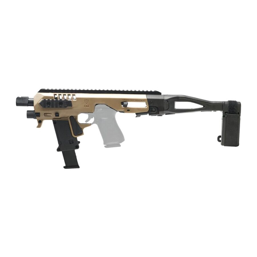 Roni Corporation Micro Roni Gen 4X Conversion Kit for Glock 17/19/19X/22/23/25/31/32/45 FDE