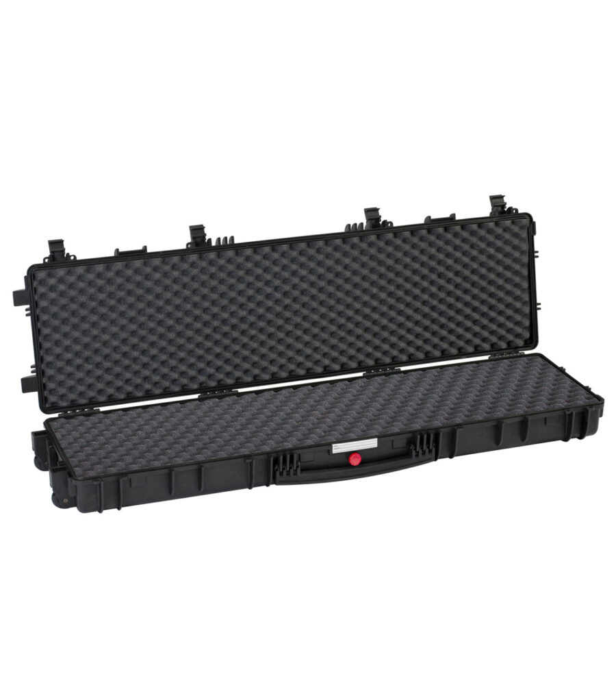 EXPLORER RED SHOTGUN CASE BLACK W/PROOF DOUBLE LAYER CONVOLUTED FOAM 44.72"X13.78"X5.31"
