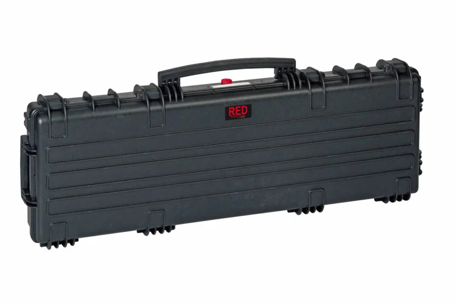 EXPLORER RED LONG GUN CASE BLACK WATERPROOF DOUBLE LAYER FOAM 53.15"X13.78"X5.31"