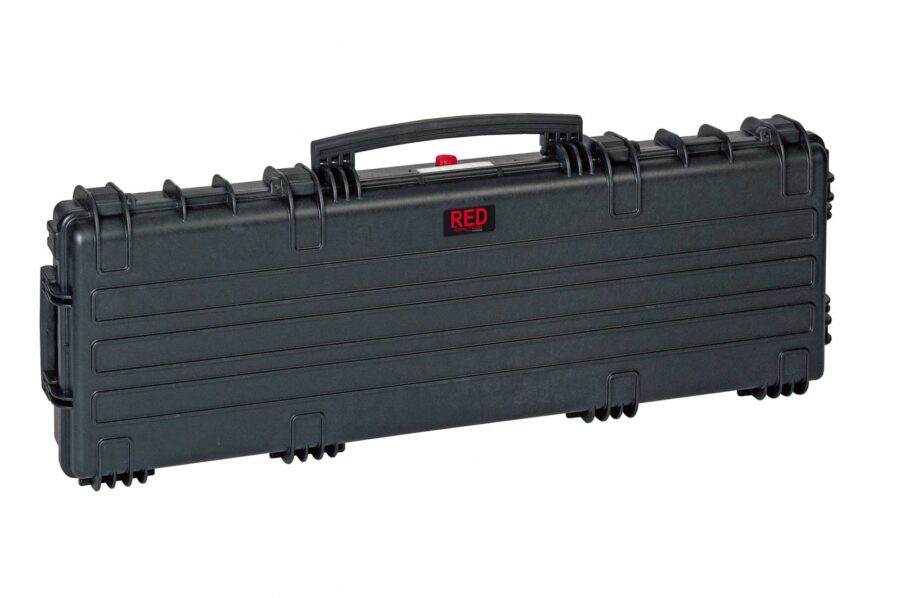 EXPLORER RED LONG GUN CASE BLACK WATERPROOF DOUBLE LAYER FOAM 53.15"X13.78"X5.31"