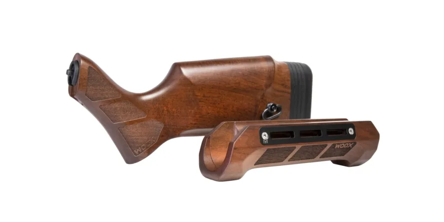 WOOX GLADIATORE STOCK + FOREND SET - WALNUT - MOSSBERG 88/500/590 (7-3/4" ACTION TUBE)