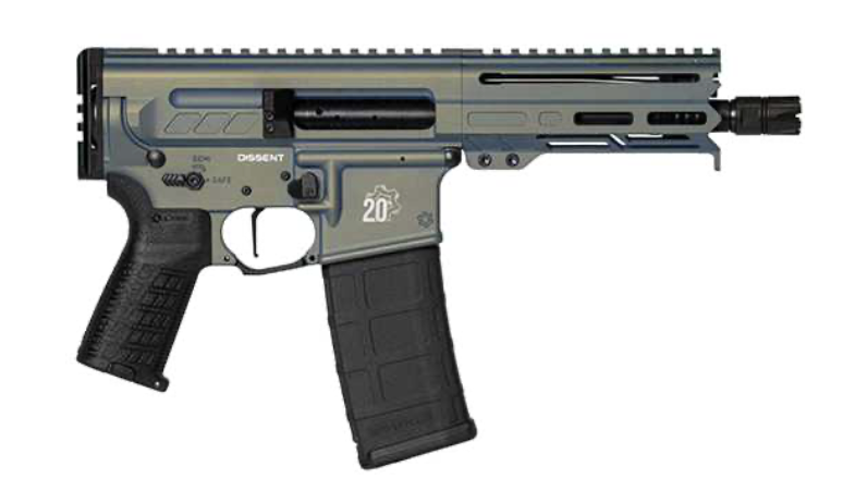 CMMG DISSENT MK4 5.56MM PSTL NRHTRN LT 6.5" 30 RD