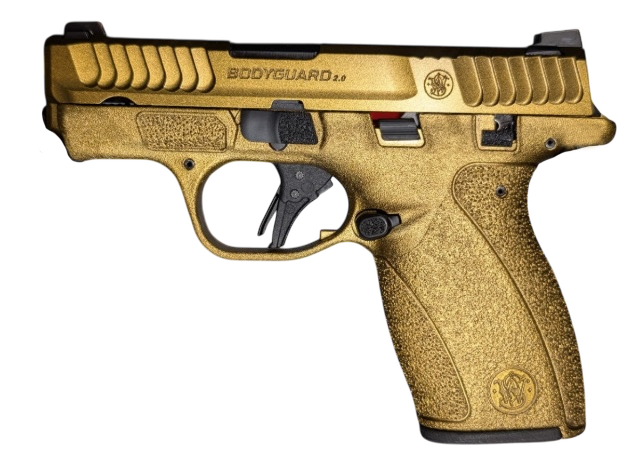 SMITH & WESSON BODYGUARD 2.0 GOLD MS 380ACP 2.75" 1-10RD 1-12RD