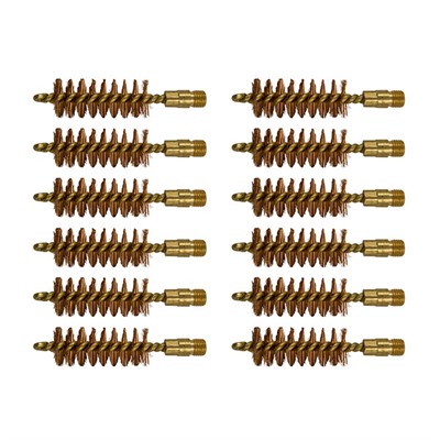 SPECIAL LINE BRUSH, BRASS, 28 GAUGE SHOTGUN, 12 PACK