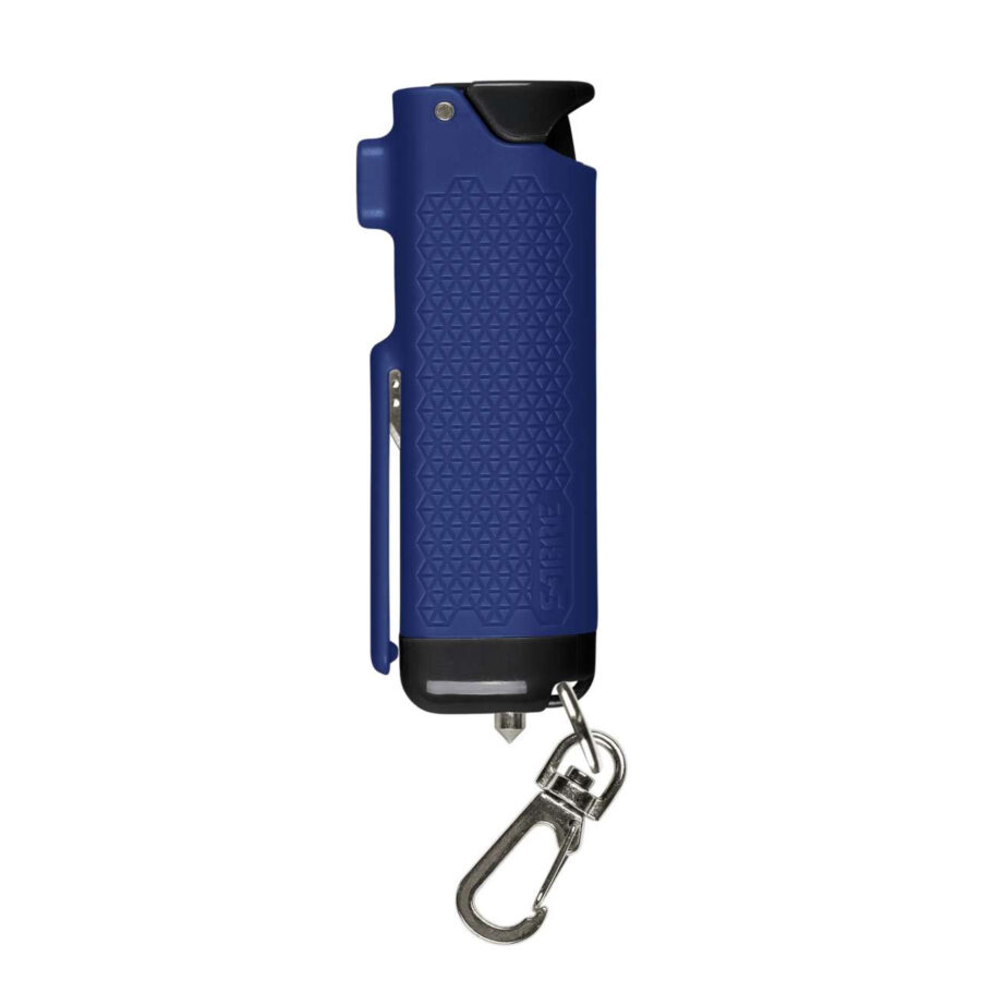 SABRE PEPPER GEL BELT CLUTTER WINDOW BREAKER - SAPPHIRE BLUE SE-SB-02
