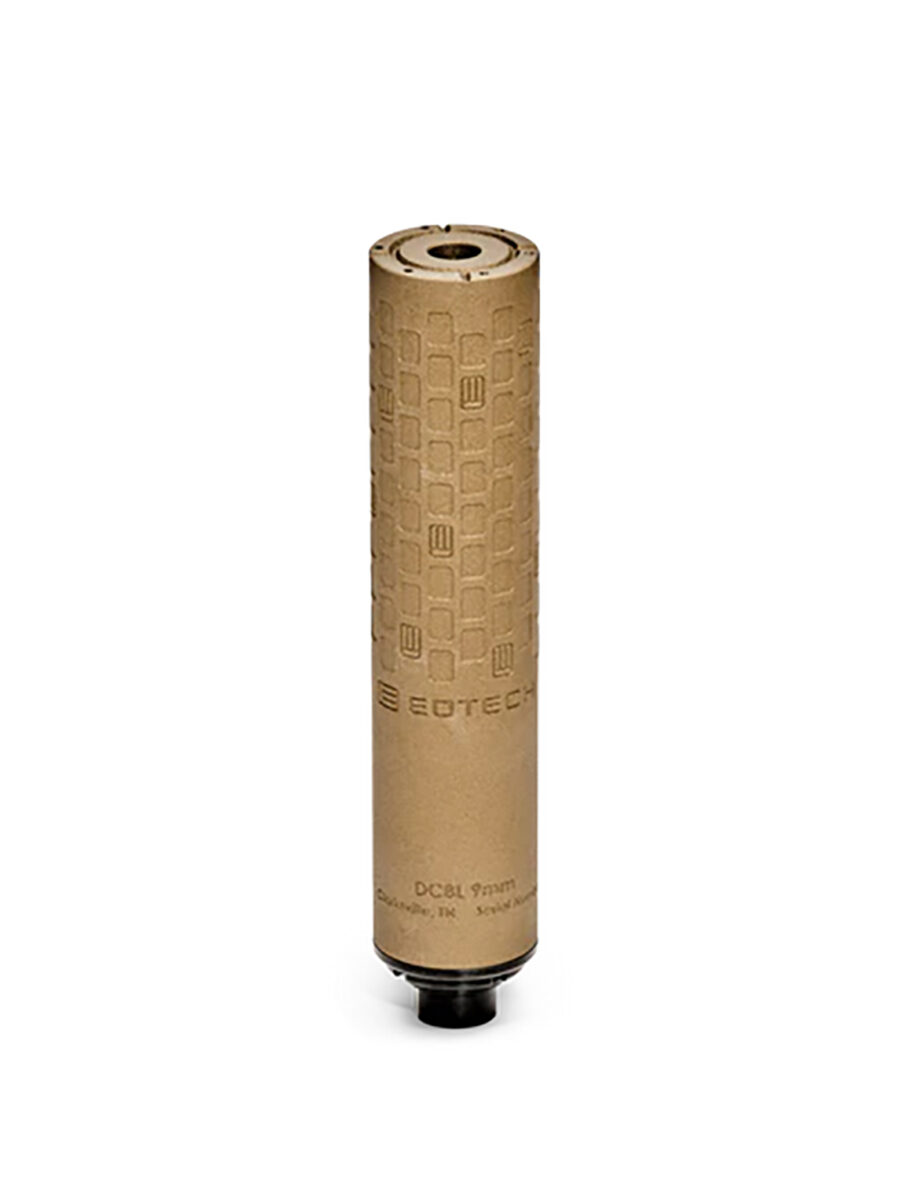 Eotech EOT-DCBL-9CC-TN DCBL Suppressor 9mm 1.60" Tan Titanium