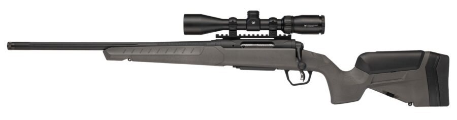 Savage Arms 32493 110 Trailblazer 7mm Rem Mag 3+1 22" Fluted Barrel, Flat Dark Gray Adj LOP Synthetic Stock, Left Hand