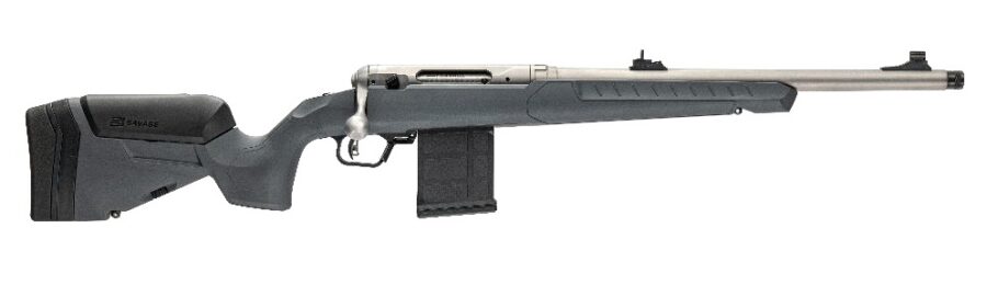 Savage Arms 32499 110  300 Blackout 10+1 16.50" Heavy Barrel, Flat Dark Gray Adj LOP Synthetic Stock, Right Hand