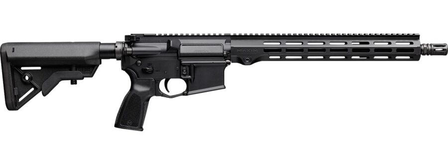 Maxim Defense  MD15 Duty 5.56 NATO 16" Black Nitride Threaded Barrel, Black Anodized Aluminum Receiver w/Picatinny Rail, M-LOK Handguard, B5 Bravo Black Polymer Stock, Black Polymer Grip