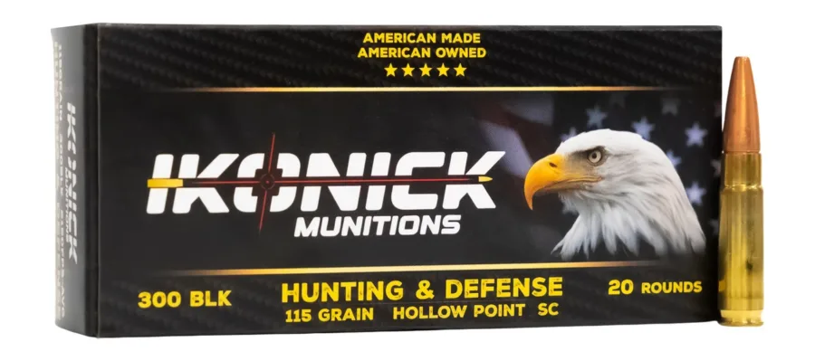 IKONICK IU-300-115HP-B20  300BO 115GR CC    20/25