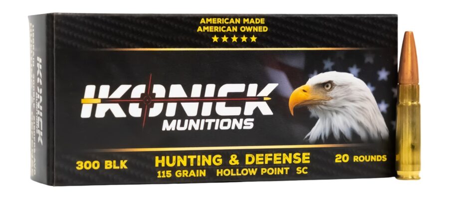 IKONICK IU-300-115HP-B20  300BO 115GR CC    20/25