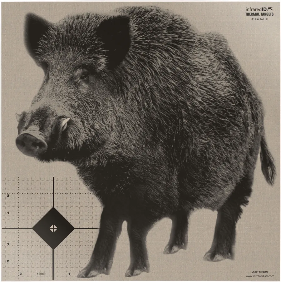 INFRARED-ID BOARNZERO   THERM TARGT BOAR+ZERO 1+50