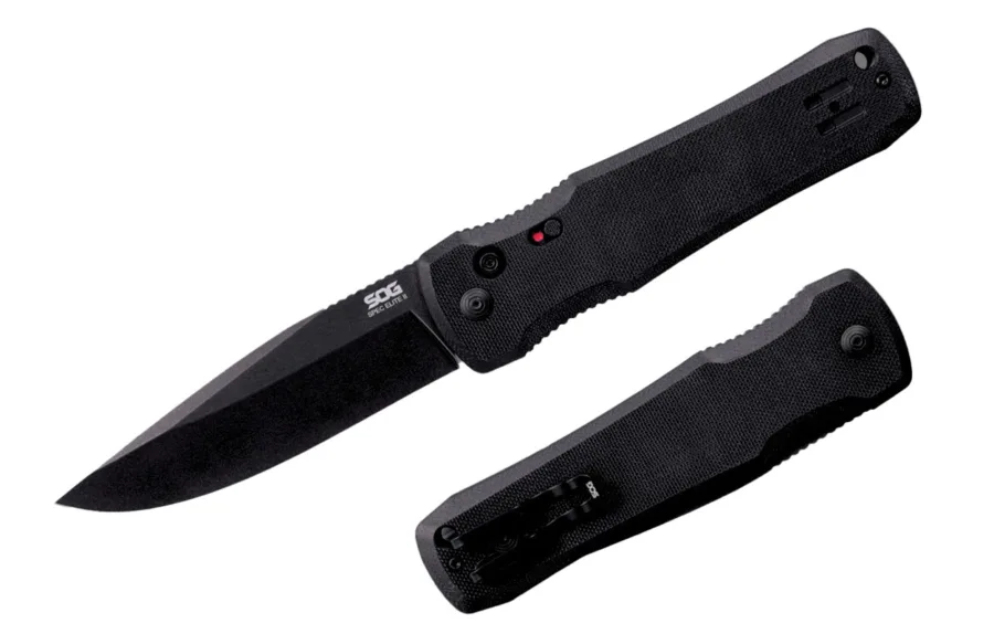 SOG SE-63        SPEC ELITE AUTO II BLACK PVD