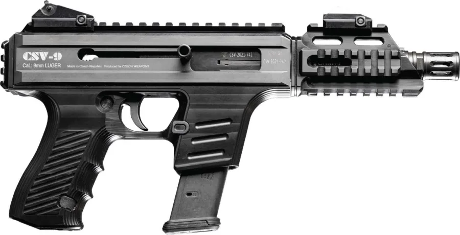 4PEAKS CZECH WEAPONS CSV-9 9MM 4.75 BLK 15RD