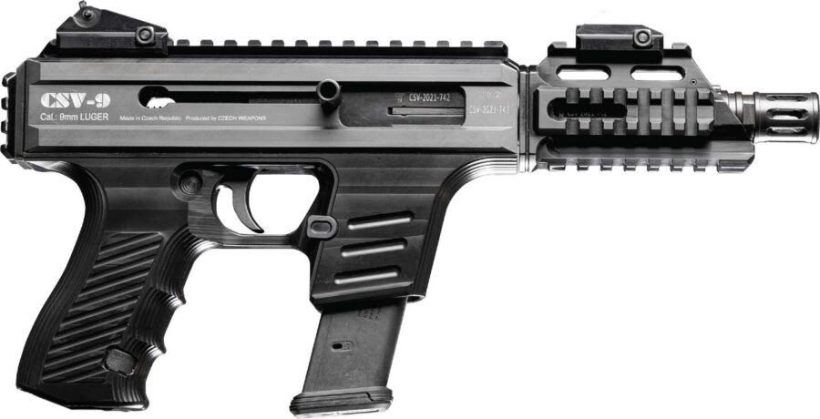4PEAKS CZECH WEAPONS CSV-9 9MM 4.75 BLK 15RD