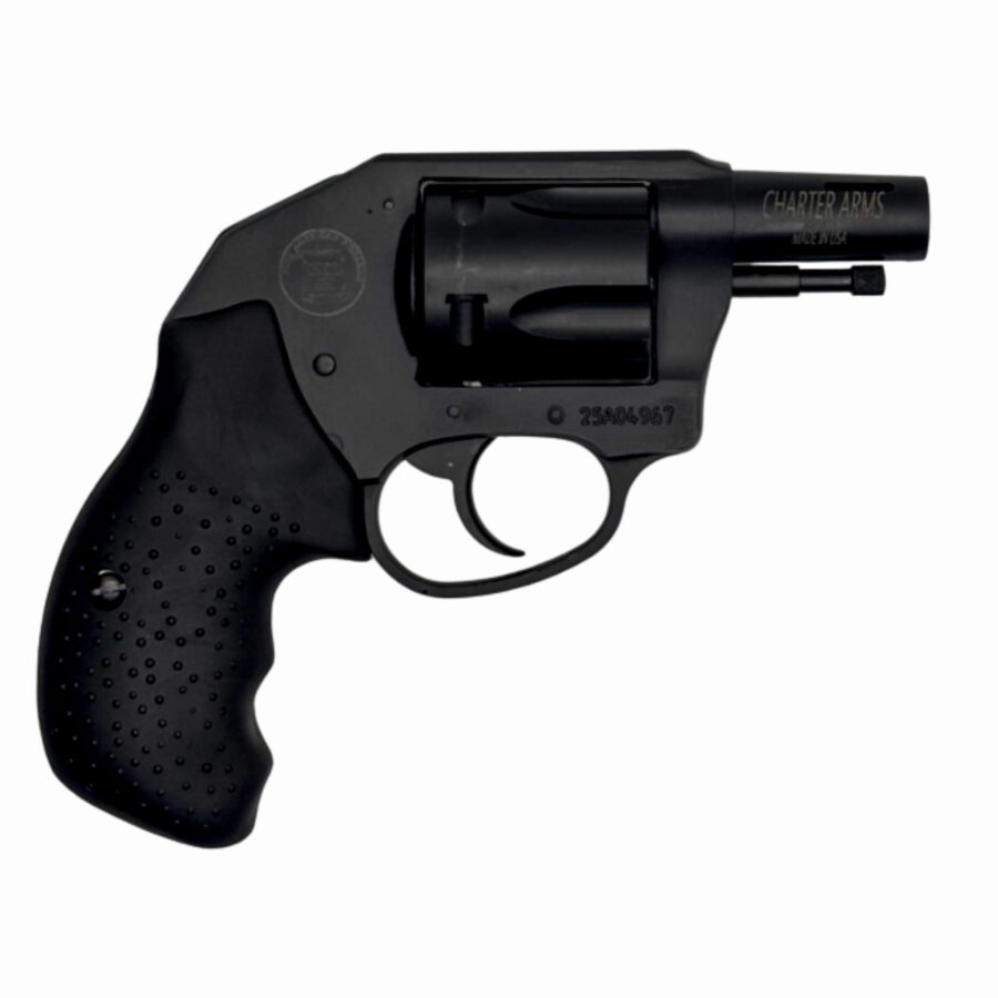 CHARTER ARMS BOOMER 9MM 2IN BARREL 5RD BLACK PASSIVATE RUBBER GRIP CONCEALED HAMMER 19959