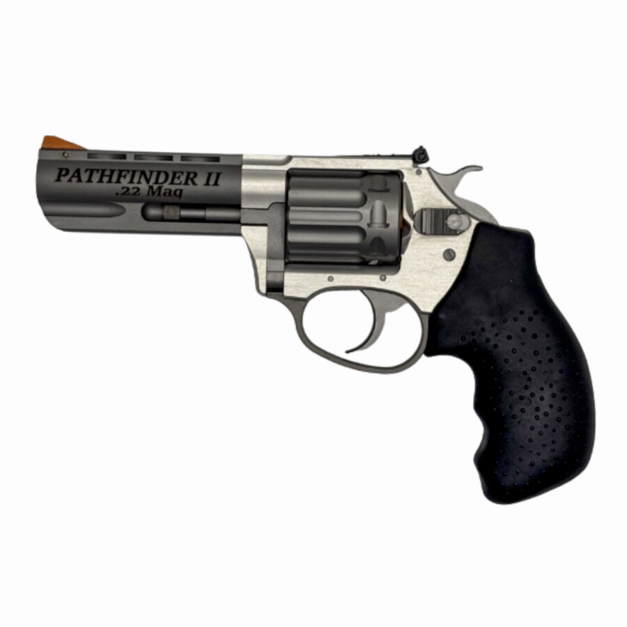 CHARTER ARMS PATHERFINDER II 22 MAG 3.5IN BARREL 8RD ANODIZED/STAINLESS STEEL ALUM FRAME STANDARD HAMMER COMPACT GRIP 72335
