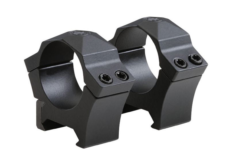 Alpha HuntRfl Rngs 30mm Stl Blk Med 2ea