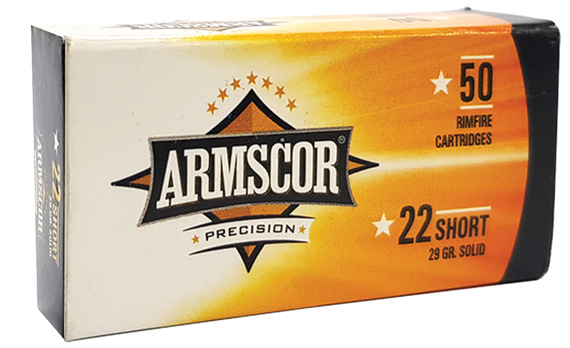 Armscor 22Short 29gr Copper Plated 500rd