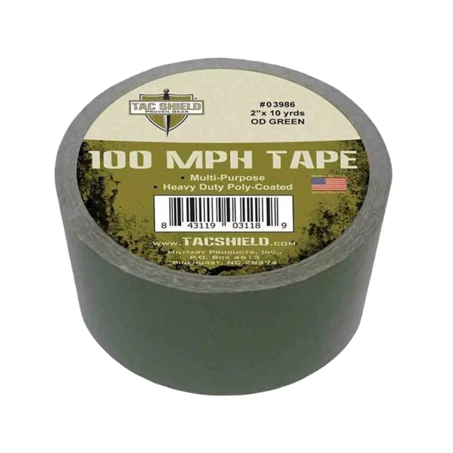 Tacshield 100 MPH Heavy Duty Tape 10 Yards OD Green