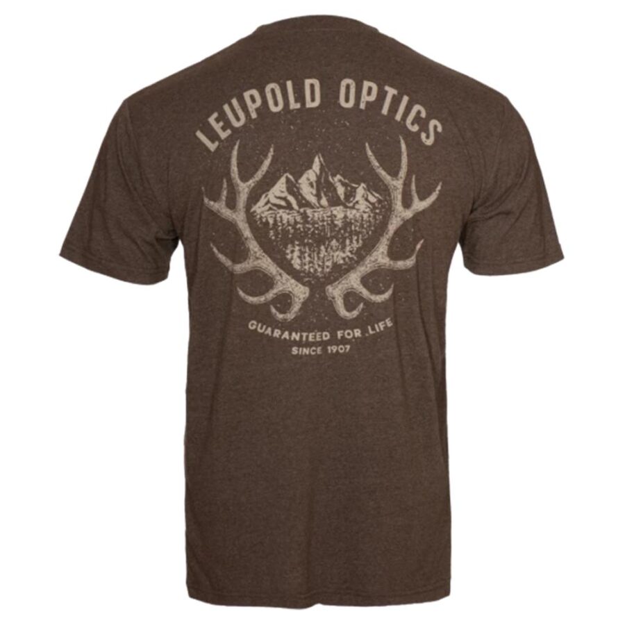 Leupold Antler Range Tee Brown Heather XL