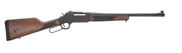 HENRY H14 LONG RANGER BWB LEVER ACTION RIFLE RIL 308 WIN 18.5 IN BBL BLUE/WALNUT NO SIGHTS 4 RD