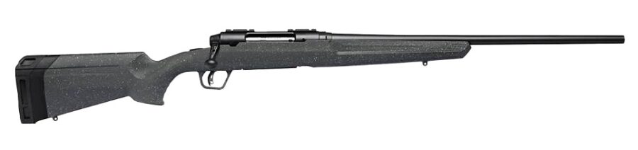 Savage Arms 58297 Axis 2  7mm-08 Rem 4+1 22" Matte Black Button Rifled Barrel & Drilled & Tapped Receiver, Black w/Granite Accents Fixed Synthetic Stock, Right Hand
