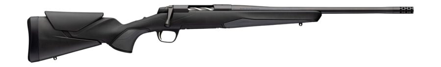 Browning 036131218 X-Bolt 2 Hunter SPR 308 Win 4+1 18" Matte Blued Threaded Barrel & Steel Drilled & Tapped Receiver, Matte Black Adj Vari-Tech Synthetic Stock, Right Hand