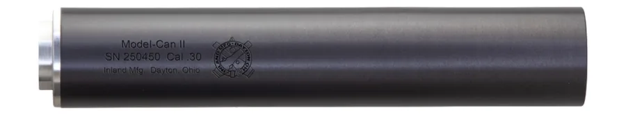 Inland MFG ICANII30   30Cal Black Stainless Steel 5/8"x24