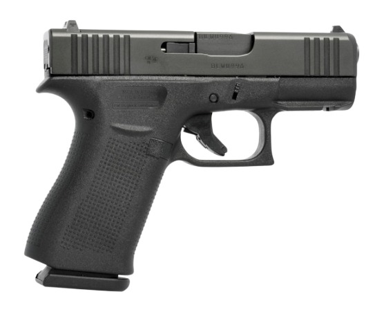 Glock PX4350203FR G43X  9mm Luger 15+1 3.41" Black GMB Barrel, Black Steel Serrated w/Optic Slide, Black Polymer Frame w/Accessory Rail, Ambidextrous