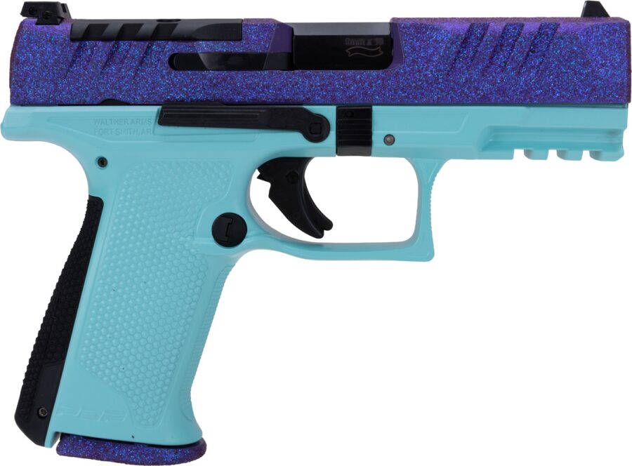 Walther Arms  PDP F-Series Sports South Exclusive 9mm Luger 4" Polygonal Rifled Barrel, Optic Ready/Serrated Slide Polymer Frame w/Picatinny Rail