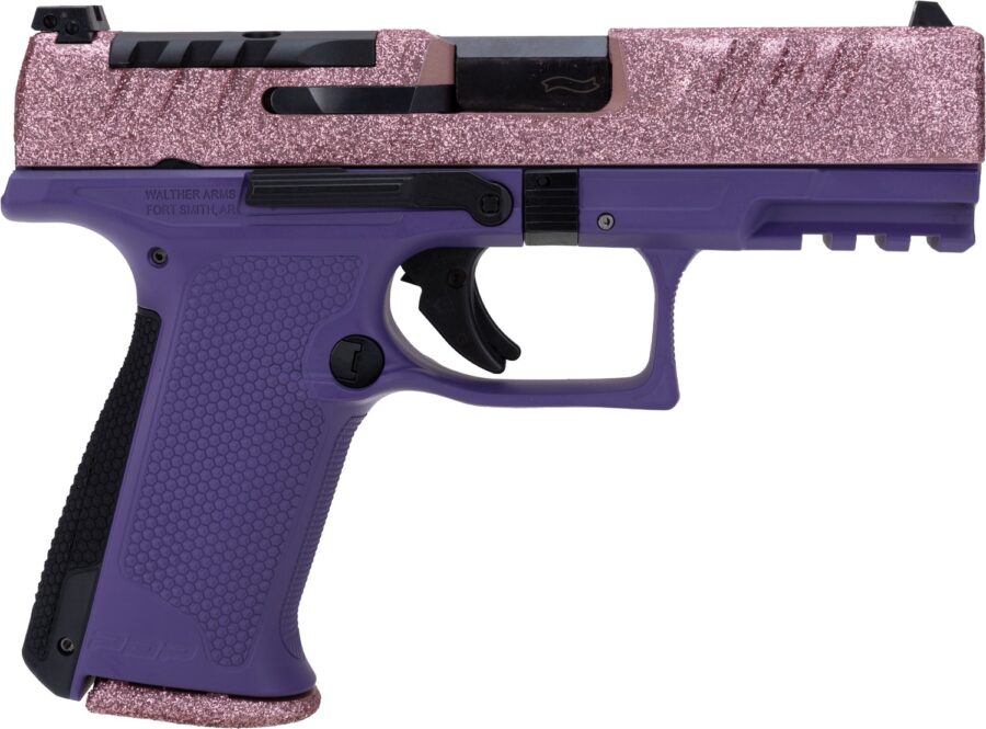 Walther Arms  PDP F-Series Sports South Exclusive 9mm Luger 4" Polygonal Rifled Barrel, Optic Ready/Serrated Slide Polymer Frame w/Picatinny Rail