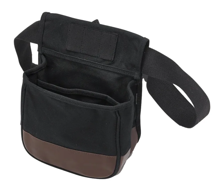 USP P23010  DIVIDED SHELL POUCH BLK/BRN