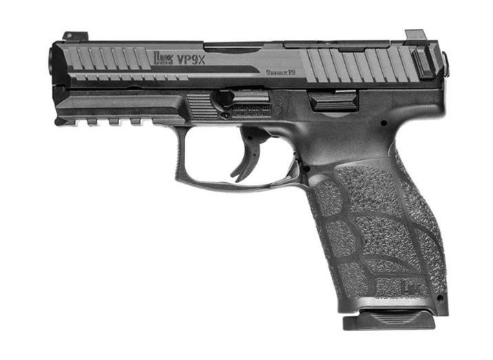HK VP9A1X 9MM 4IN BARREL OR 10RD CA COMPLIANT BLACK 81001216